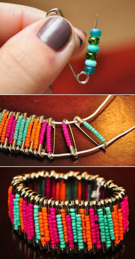 DIY Pulsera de abalorios