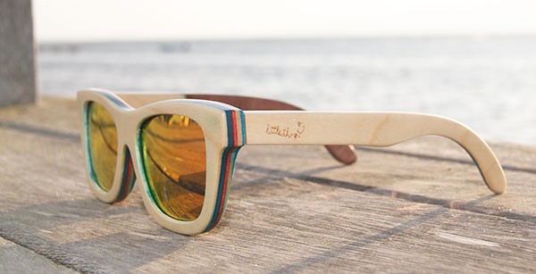 gafas de sol de madera