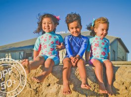 Bañadores para niños con protección solar