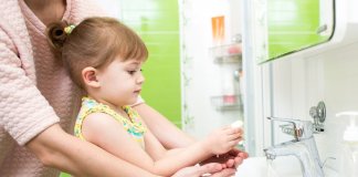 Hábitos de higiene infantil en niños mayores de 2 años