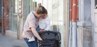 Bolsos maternales de Kiwisac para la silla de paseo