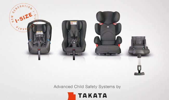 asientos de seguridad Takata para bebés y niños de 0 a 12 años