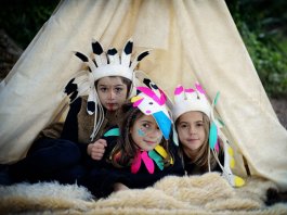 coronas de indio hechas a mano