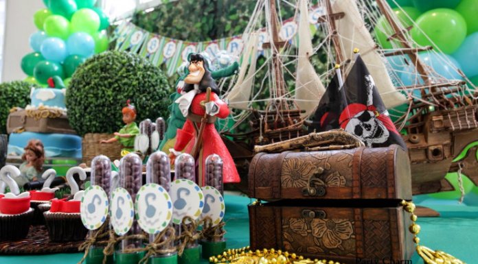 Fiesta temática inspirada en Peter Pan y Neverland