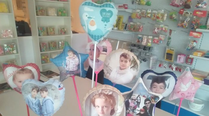 Decoracción de fiestas infantiles con globos personalizados