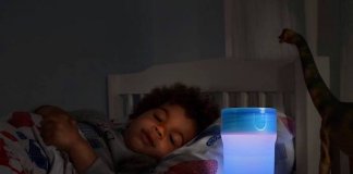 Litecup, un vaso antiderrames con luz para niños de todas las edades