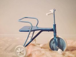 Triciclo Foxrider de estilo vintage