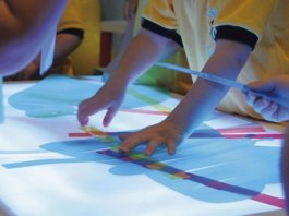 Mesas de luz para niños, un juego didáctico con muchos beneficios y posibilidades